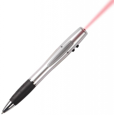 Ручка-указка лазерная Beifa с фонариком красный луч до 200м