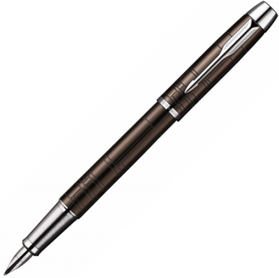 Ручка перьевая Parker IM Premium Metal Brown CT F222 перо Fine