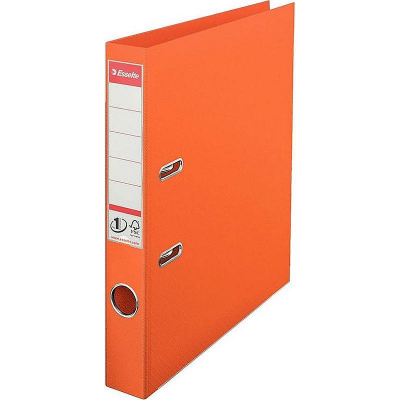 Папка файл A4  50мм Esselte №1 Power Standart PP оранжевая