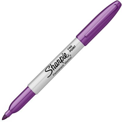 Маркер перманентный Sharpie® Fine круглый 2.0мм фиолетовый