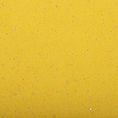 Фетр декоративный с блестками 30х45см 1.3мм Blitz желтый