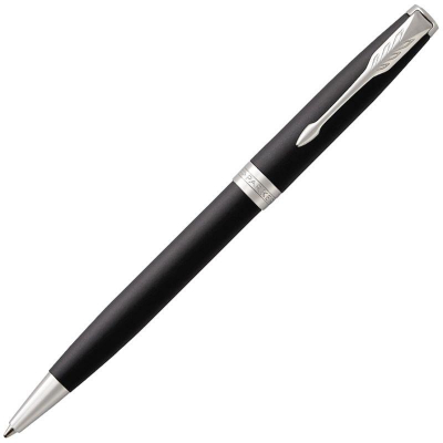 Ручка шариковая Parker Sonnet Matte Black CT Medium черные чернила