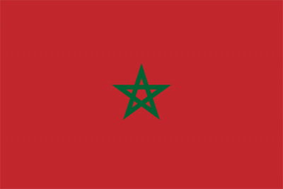 Флажок государства Марокко 20х10см