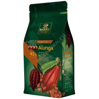 Шоколад молочный Cacao Barry 'Alunga Pistolets' 41% 1кг