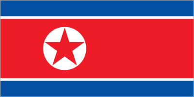 Флаг государства Северная Корея 135х90см