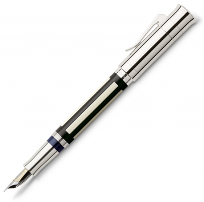 Ручка перо Graf von Faber-Castell Pen of the year 2006 перо 18К кость мамонта +эбеновое дерево +платиновое покрытие перо 18K Medium