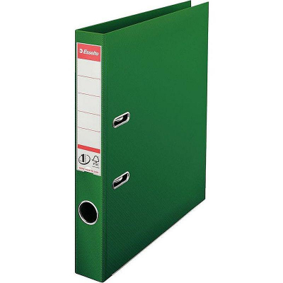 Папка файл A4  50мм Esselte №1 Power Standart PP зеленая