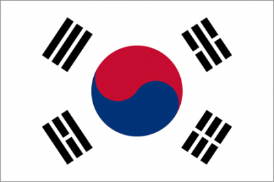 Флаг государства Южная Корея 135х90см