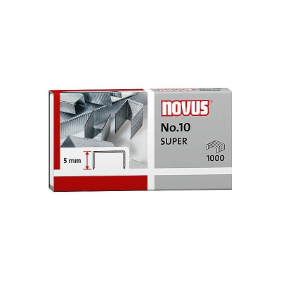 Скобы №105 1000шт Novus 'Super' стальные