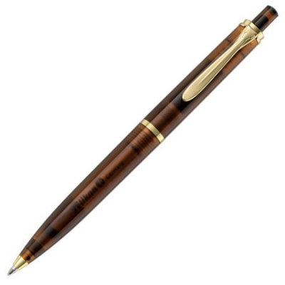 Ручка шариковая Pelikan Elegance Classic K200 Smoky Quartz GT Medium черные чернила