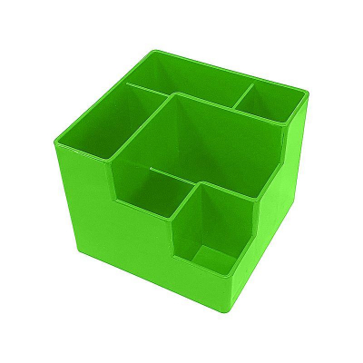 Подставка для принадлежностей deVENTE 'Cube'  6 отделений  12х12х10см зеленая