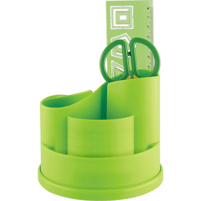 Набор настольный детский Lamark Smart Baby 2 предмета вращающийся зеленый