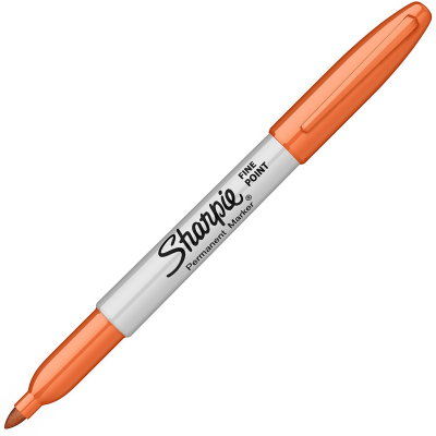 Маркер перманентный Sharpie® Fine круглый 2.0мм оранжевый