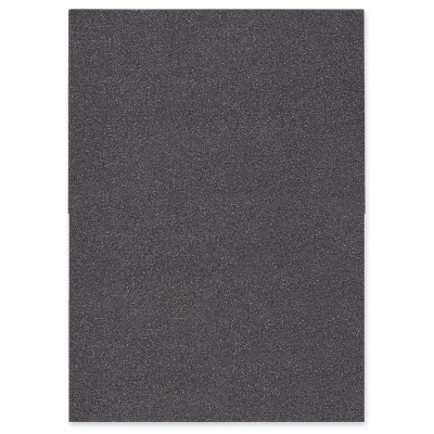 Картон цветной глиттерный Vista-Artista 21х30см 250г черный