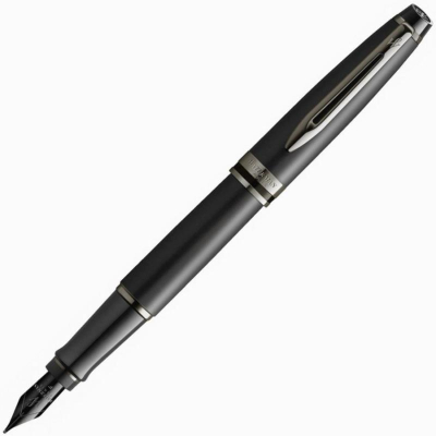 Ручка перьевая Waterman Expert Metallic Black RT перо Fine