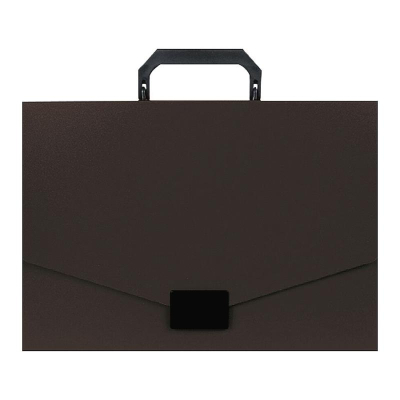 Папка-портфель A4  35мм deVENTE 'Daily' пластиковый черный
