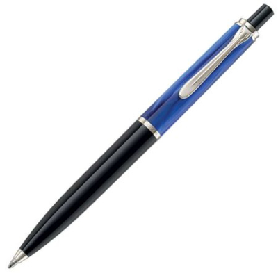 Ручка шариковая Pelikan Elegance Classic K205 Blue-Marbled CT Medium черные чернила