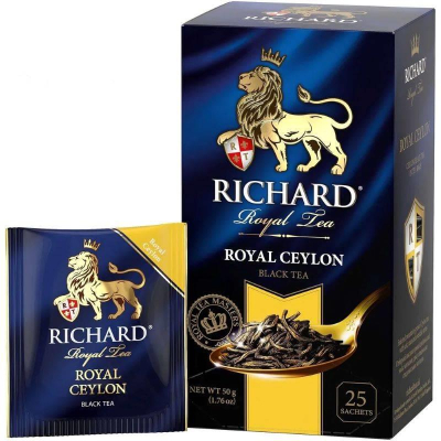 Чай Richard черный 'Royal Ceylon' цейлонский  25пак х 2г
