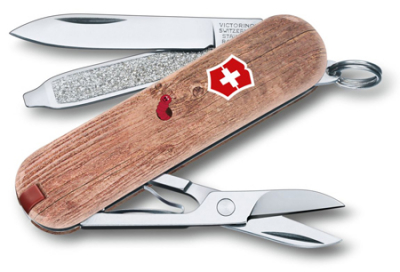 Нож  58мм Classic  7 функций Limited edition 2017 Woodworm в чехле
