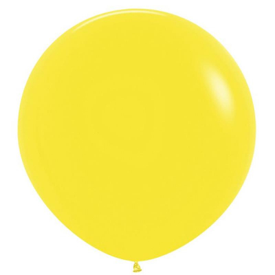 Шар воздушный Sempertex  60см пастель желтый