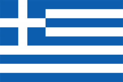 Флажок государства Греция 20х10см