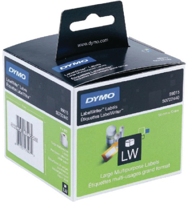 Картридж ленточный Dymo® LabelWriter этикетка  54х70мм 320шт белая 99015