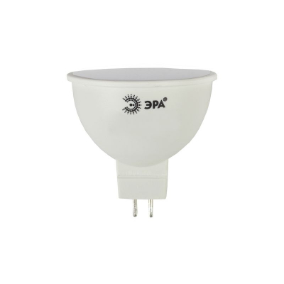 Лампа LED GU5.3   8.0W/220V ЭРА STD-MR16  2700K теплый белый свет