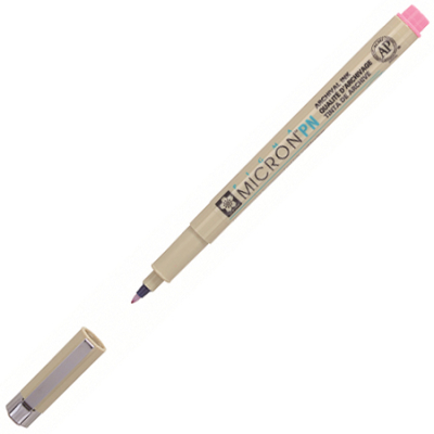 Ручка капиллярная художественная Sakura Pigma Micron PN d-0.4-0.5мм розовая