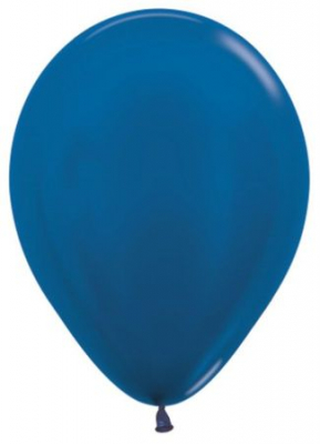 Шар воздушный Sempertex  30см Металлик синий