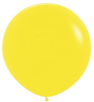 Шар воздушный Sempertex 100см Пастель желтый