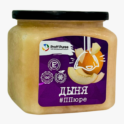 Пюре замороженное Proff Puree 'Дыня'  500г