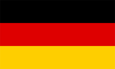 Флажок государства Германия 20х10см