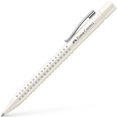 Ручка шариковая автоматическая Faber-Castell 1.0мм Grip 2010 корпус 'Кокосовое молоко' синяя