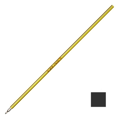 Стержень шариковый BrunoVisconti® 0.38/140мм 'CrystalWrite Gold' игольчатый черный