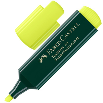 Текст-маркер Faber-Castell Textliner  1-5.0мм желтый