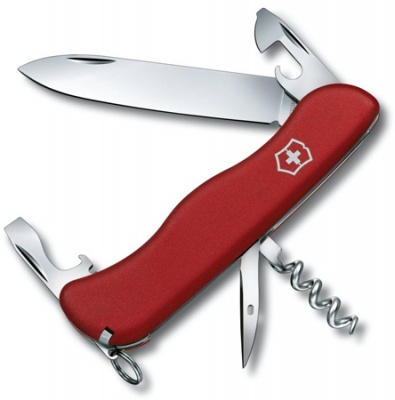 Нож 111мм Pocket Multi-Tool 11 функций Picknicker блокировка лезвия красный