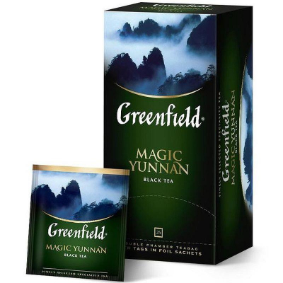 Чай Greenfield черный 'Magic Yunnan'  25пак х 2г