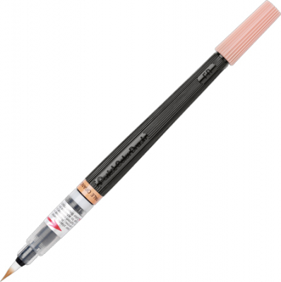 Ручка-кисть Pentel Arts Colour Brush с чернилами на водной основе светло-оранжевая
