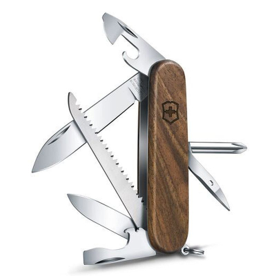 Нож  91мм Swiss Army Knives 11 функций Hiker Wood деревянная рукоятка