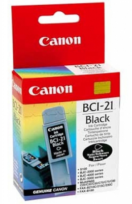 Картридж струйный Canon BJ-S100 BJC-2000/2000/4000-5500 FAX-B180/210/215/230 MultiPass-C20-C80 черный ресурс 225стр