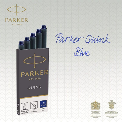 Картриджи чернильные Parker Quink Z11  5шт синие