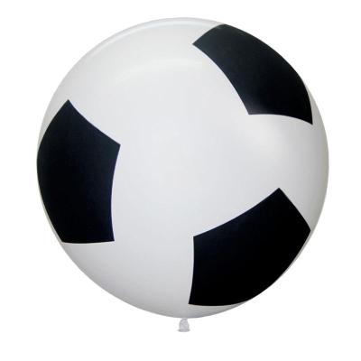 Шар воздушный Sempertex 100см Футбольный мяч