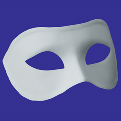 Заготовка для росписи пластиковая Tinta Viva Hobby Венецианская маска Коломбина влюбленный