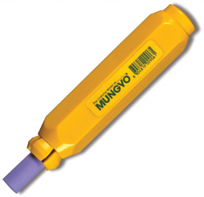 Держатель для мела Mungyo d-10мм пластиковый магнитный желтый