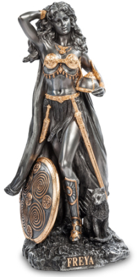 Статуэтка Фрейя - Богиня плодородия, любви и красоты 26см полистоун