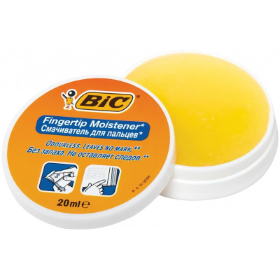 Подушка увлажняющая гелевая 20г BIC Fingertip Moistener