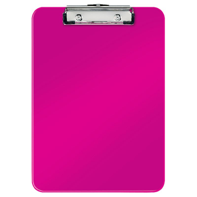 Клипборд A4 Leitz PS 3мм WOW розовый