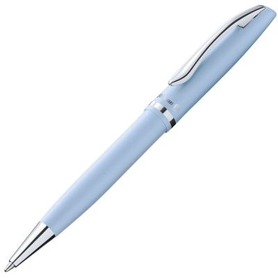 Ручка шариковая автоматическая Pelikan 0.8мм Jazz Pastel голубой корпус синяя
