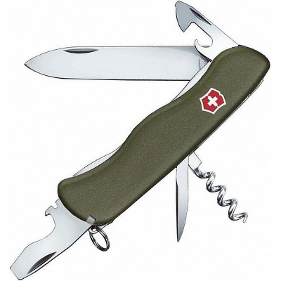 Нож 111мм Pocket Multi-Tool 11 функций Picknicker блокировка лезвия зеленый