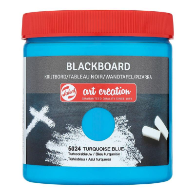 Краска матовая с эффектом меловой доски Art Creation Blackboard сине-бирюзовый 250мл
